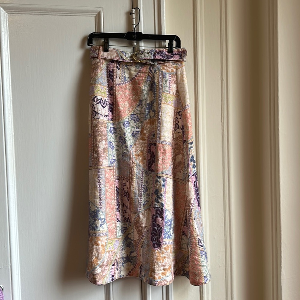 Linen Zimmerman skirt.